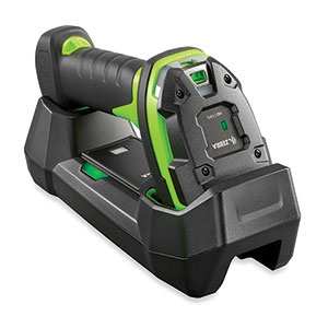 Leitor de código de barras industrial sem fio Zebra DS3678
